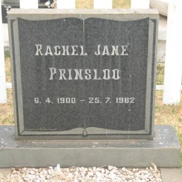 PRINSLOO Rachel Jane 1900-1982