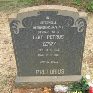 PRETORIUS Gert Petrus 1914-1963
