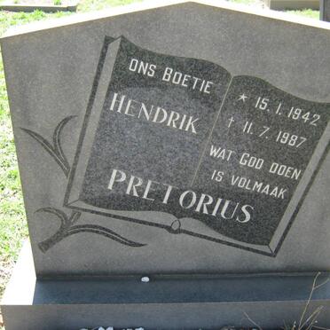 PRETORIUS Hendrik 1942-1987