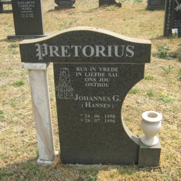 PRETORIUS Johannes G. 1958-1996