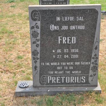 PRETORIUS Fred 1956-2001