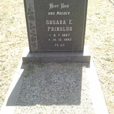 PRINSLOO Susara E. 1887-1962