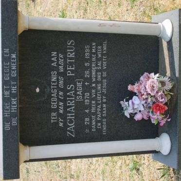 PRETORIUS Zacharias Petrus 1970-1995