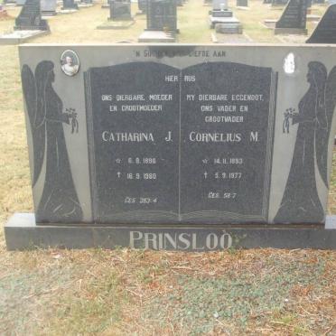 PRINSLOO Cornelius M. 1893-1977 &amp; Catharina J. 1896-1980