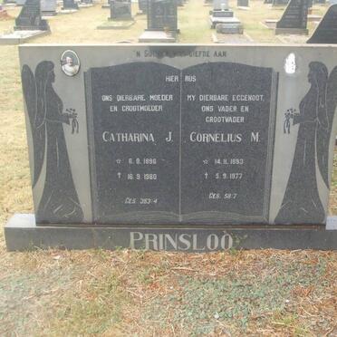 PRINSLOO Cornelius M. 1893-1977 &amp; Catharina J. 1896-1980