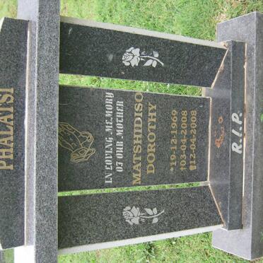 PHALATSI Matshidiso Dorothy 1969-2008