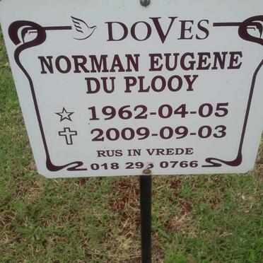 PLOOY Norman Eugene, du 1962-2009
