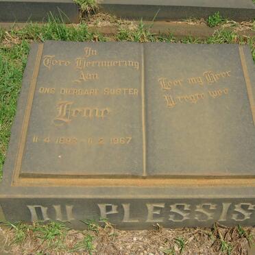 PLESSIS Heme, du 1893-1967