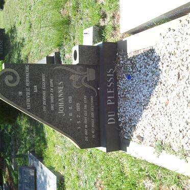PLESSIS Johannes, du 1918-1989