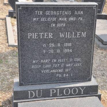 PLOOY Pieter Willem, du 1918-1994