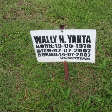 YANTA Wally N. 1970-2007