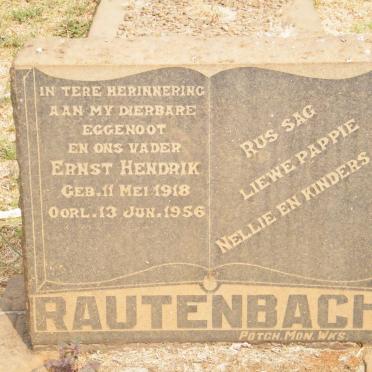 RAUTENBACH Ernst Hendrik 1918-1956