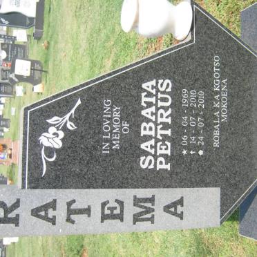 RATEMA Sabata Petrus 1969-2010