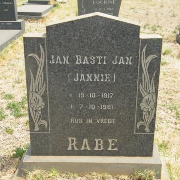 RABE Jan Basti Jan 1917-1981