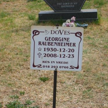 RAUBENHEIMER Georgine 1930-2008