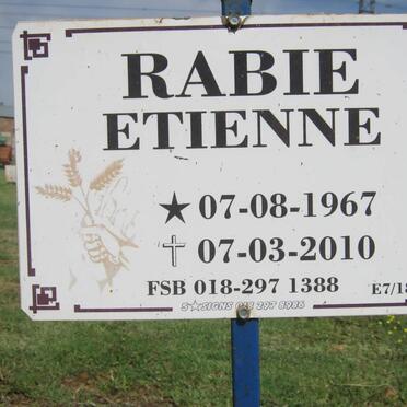 RABIE Etienne 1967-2010