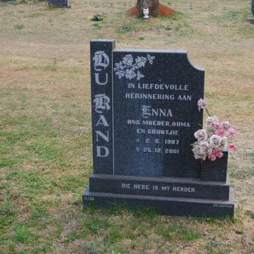 RAND Enna, du 1907-2001