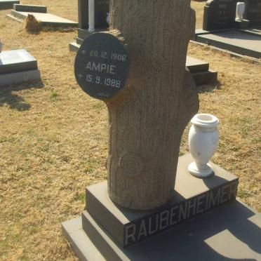 RAUBENHEIMER Ampie 1906-1988
