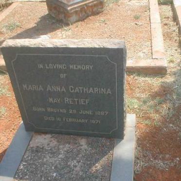 RETIEF GRAVE 