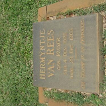 REES Hermÿntje, van nee VISSER 1926-1963