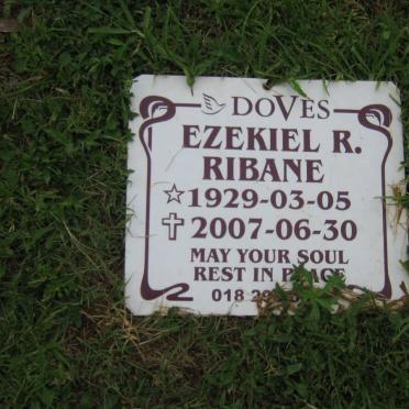 RIBANE Ezekiel R. 1929-2007