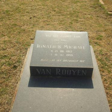 ROOYEN Ignatius Michael, van 1913-1999
