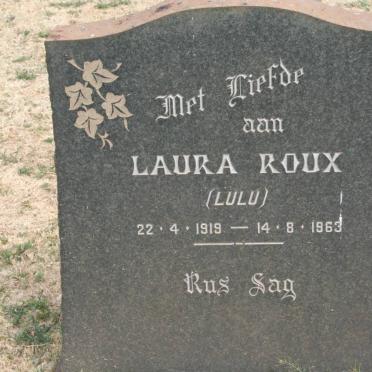 ROUX Laura 1919-1963