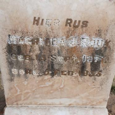 ROUX Magritha J. 1871-1935