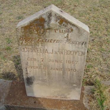 ROOYEN Cornelia J., van 1867-1910