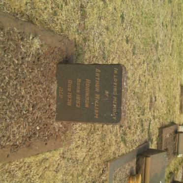 ROBINSON Arthur William 1862-1938