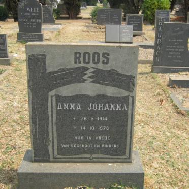 ROOS Anna Johanna 1914-1978
