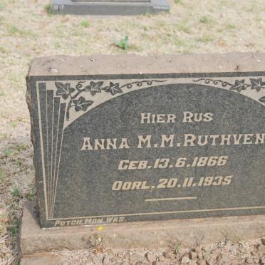RUTHVEN Anna M.M. 1866-1935