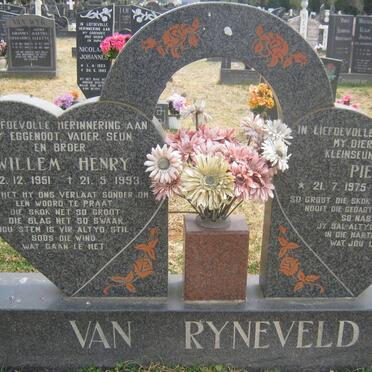 RYNEVELD Willem Henry, van 1951-1993 :: VAN RYNEVELD Pierre 1975-1993