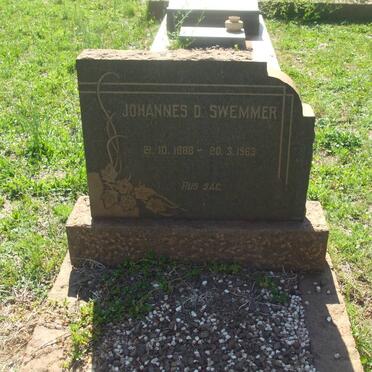 SWEMMER Johannes D. 1888-1963