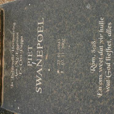 SWANEPOEL Piet 1943-2002