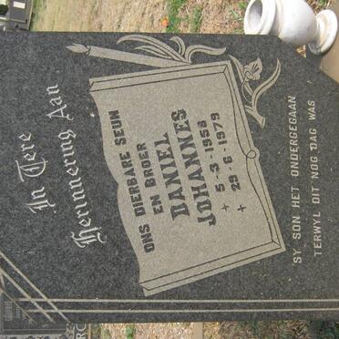 SWART Daniel Johannes 1958-1979