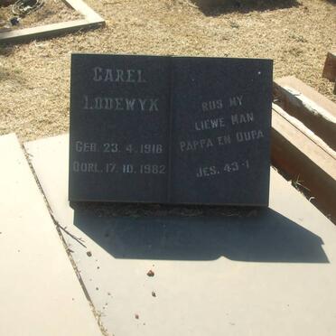 SWANEPOEL Carel Lodewyk 1918-1982 &amp; Hester Petronella Maria 1927-