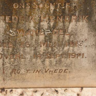 SWANEPOEL Fredrik Hendrik 1919-1921
