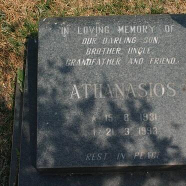 SAVOPOULOS Athanasios 1931-1993 &amp; Marie 1930-1993