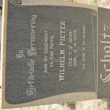 SCHOLTZ Wilhelm Pieter 1899-1970