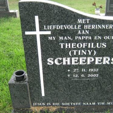 SCHEEPERS Theofilus 1932-2002