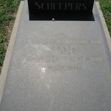 SCHEEPERS Jan 1934-1988