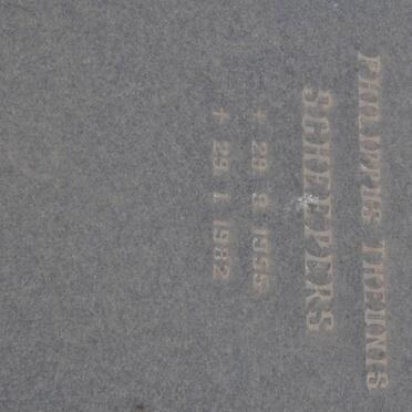 SCHEEPERS Philippus Theunis 1955-1982