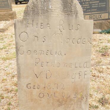 SCHYFF Cornelia Petronella, v.d. 1872-1949