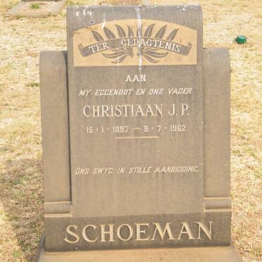 SCHOEMAN Christiaan J.P. 1897-1962