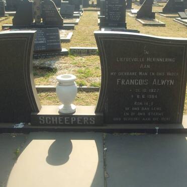 SCHEEPERS Francois Alwyn 1927-1984