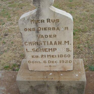 SCHEMPERS Christiaan M.L. 1860-1920