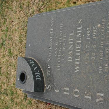 SCHOEMAN Daniel Wilhelmus 1992-1995