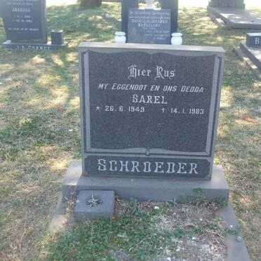 SCHROEDER Sarel 1949-1983