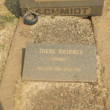 SKINNER Irene nee SCHMIT
